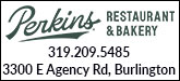 Perkins Restaurant & Bakery Sponsorship Banner