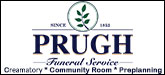 Prugh Funeral Service Sponsorship Banner